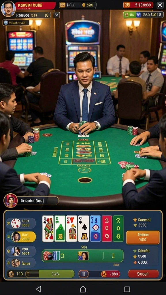 Tampilan karakter utama dalam aksi bertempur.
