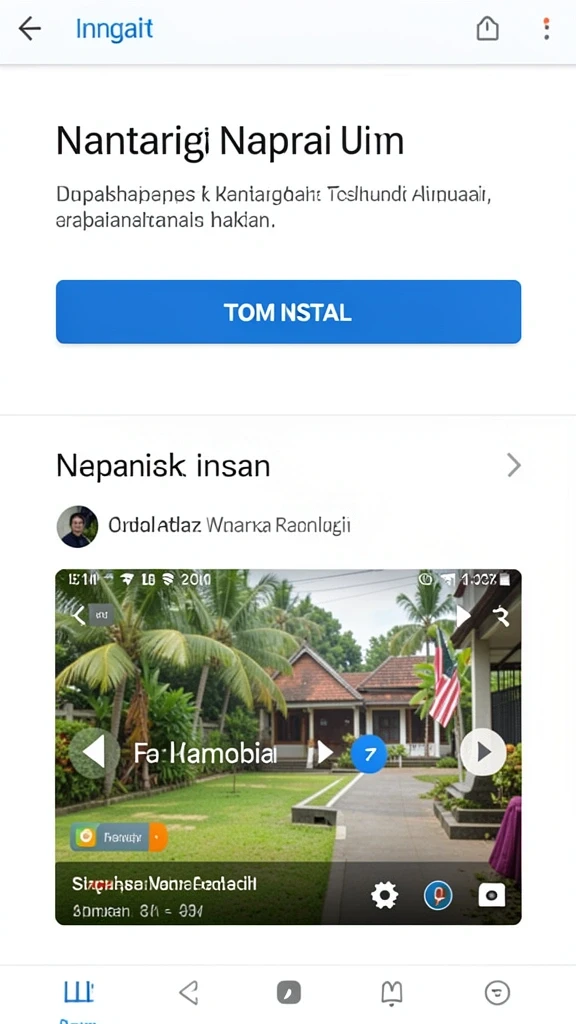 Tampilan antarmuka yang menarik dan user-friendly.