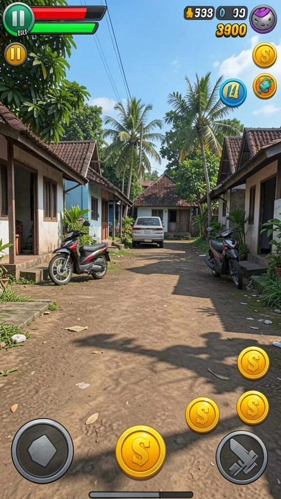 Karakter unik yang meningkatkan pengalaman bermain.