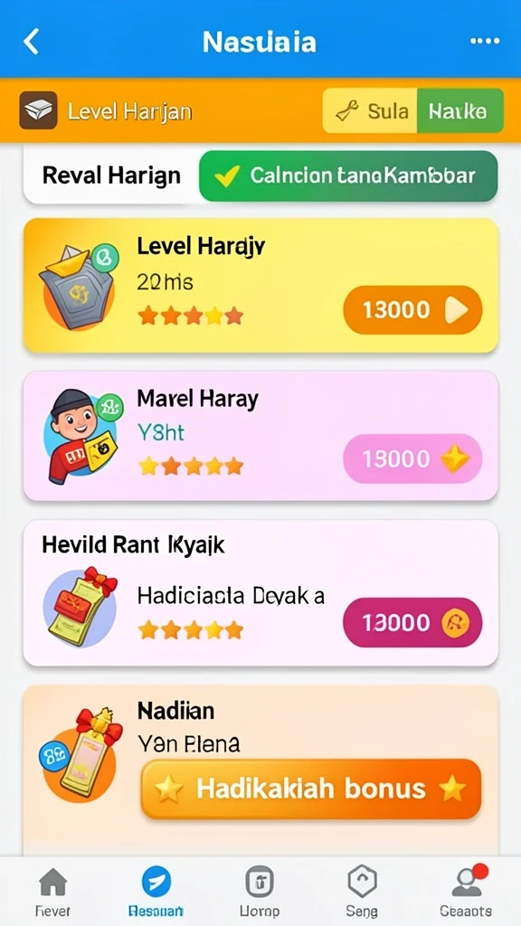 Karakter unik yang siap berpetualang di dunia BEBASMAX.