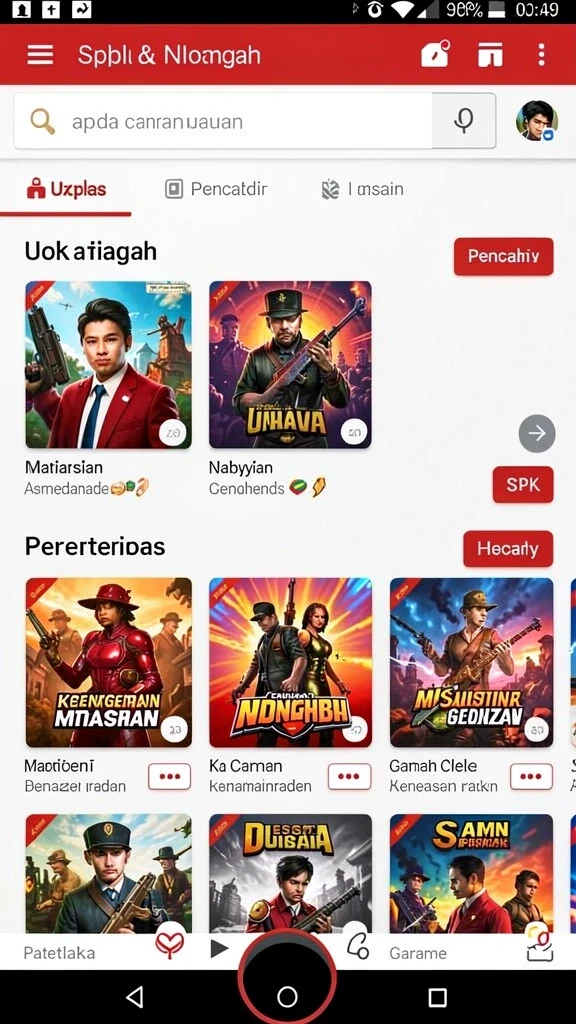 Tampilan antarmuka yang intuitif dan mudah digunakan.