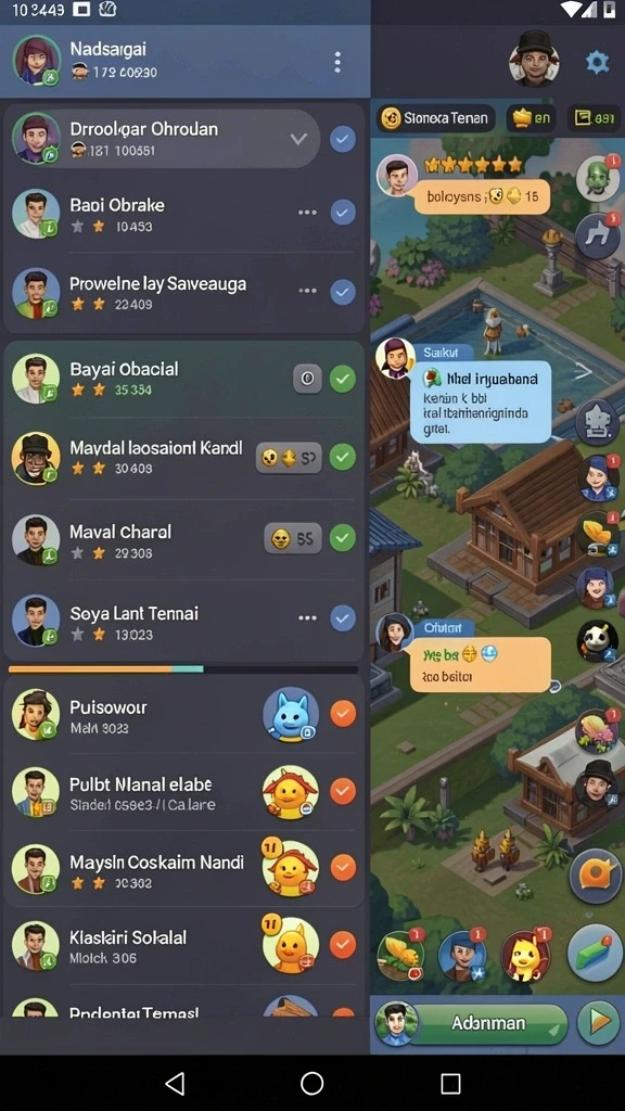 Sistem reward yang menarik dan adil.