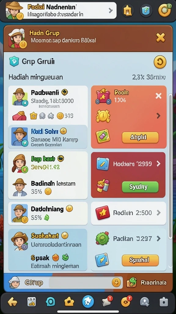 Aksi seru dalam gameplay yang intens.