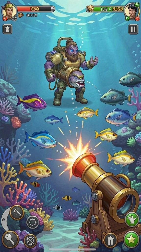 Gameplay yang menantang dengan rintangan seru di setiap level.
