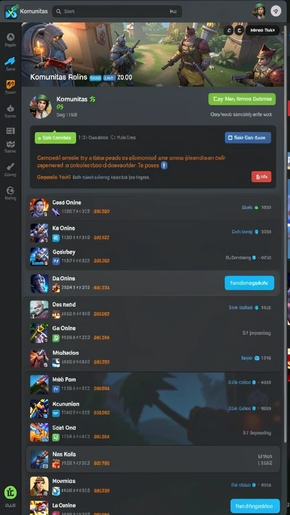 Fitur multiplayer yang memungkinkan persaingan seru antar pemain.