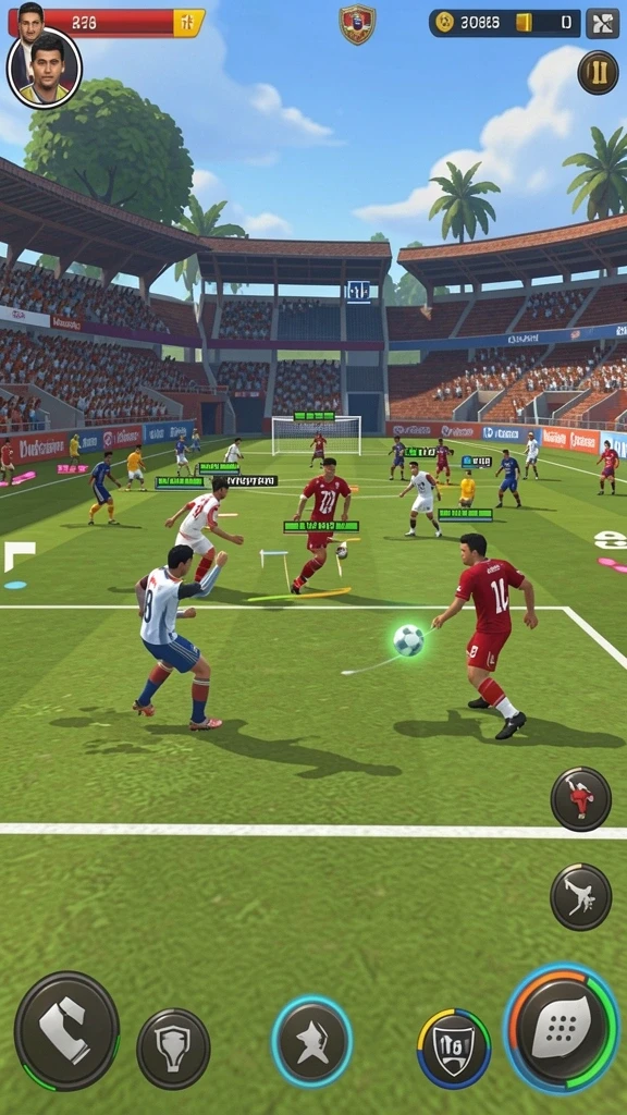 Fitur multiplayer yang memungkinkan bermain bersama teman.