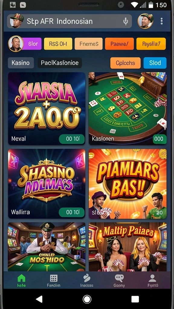 Tampilan grafis yang memukau dan penuh warna.