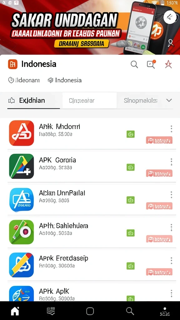 Tampilan utama aplikasi HAPPYBET188 yang menarik.