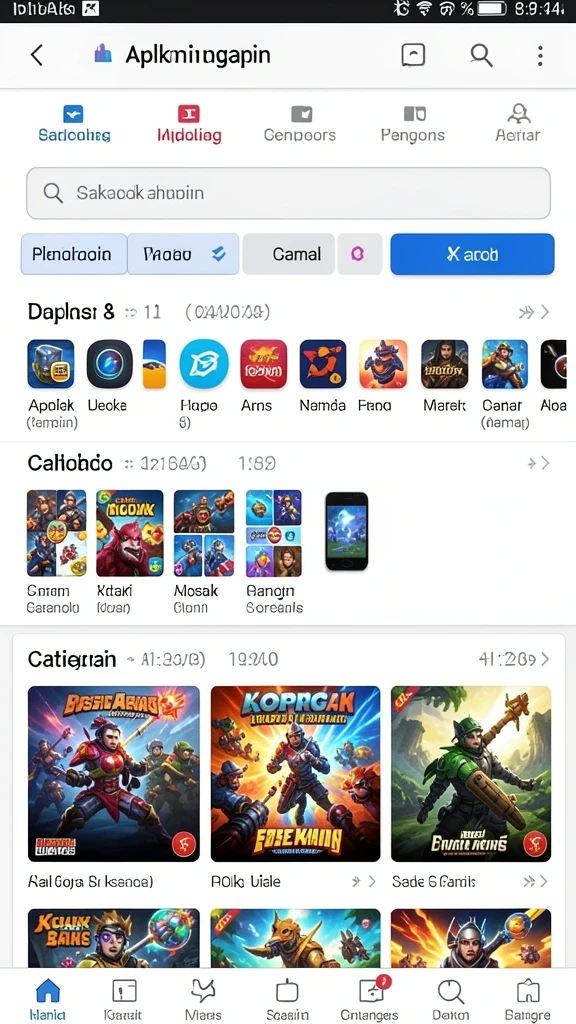 Tangkapan layar menampilkan grafis menakjubkan game.
