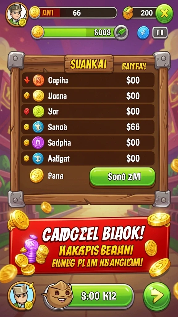 Berbagai permainan menarik yang siap menanti Anda.