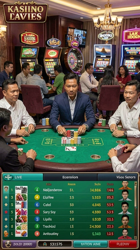 Tangkapan layar menampilkan fitur kompetisi antar pemain.