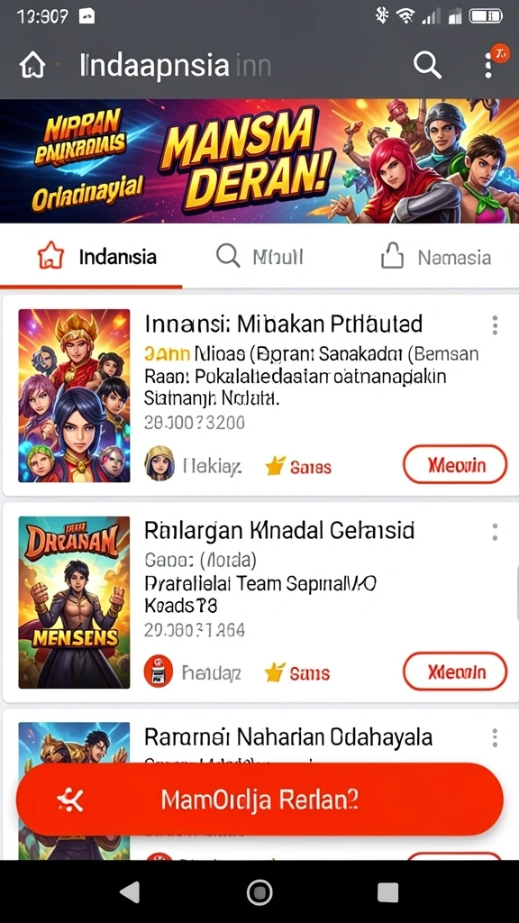 Berbagai tema menarik untuk pengalaman bermain yang seru.