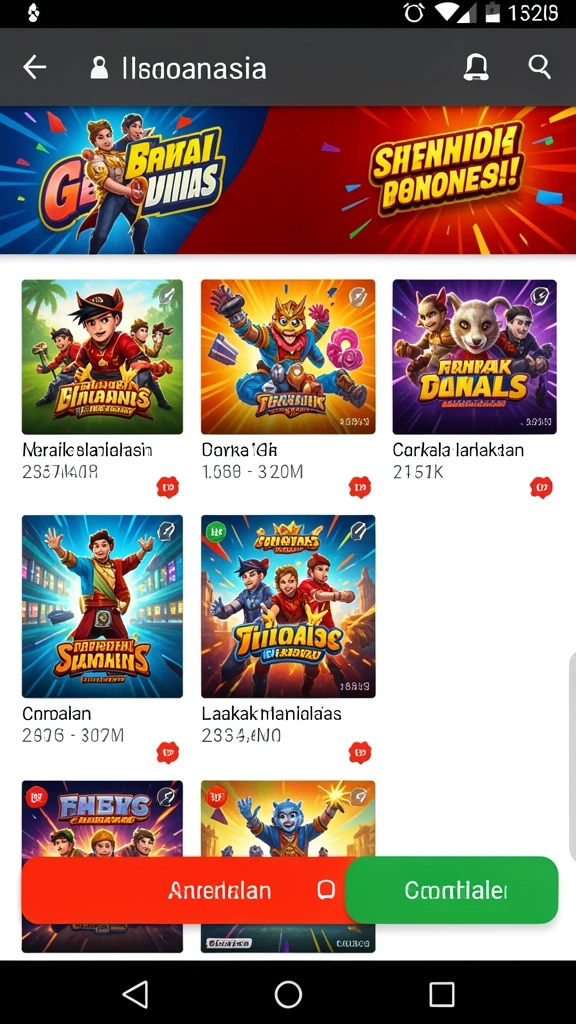 Tampilan antarmuka yang menarik dan mudah dipahami.