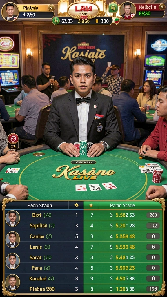 Fitur sosial untuk berinteraksi dengan pemain lain.