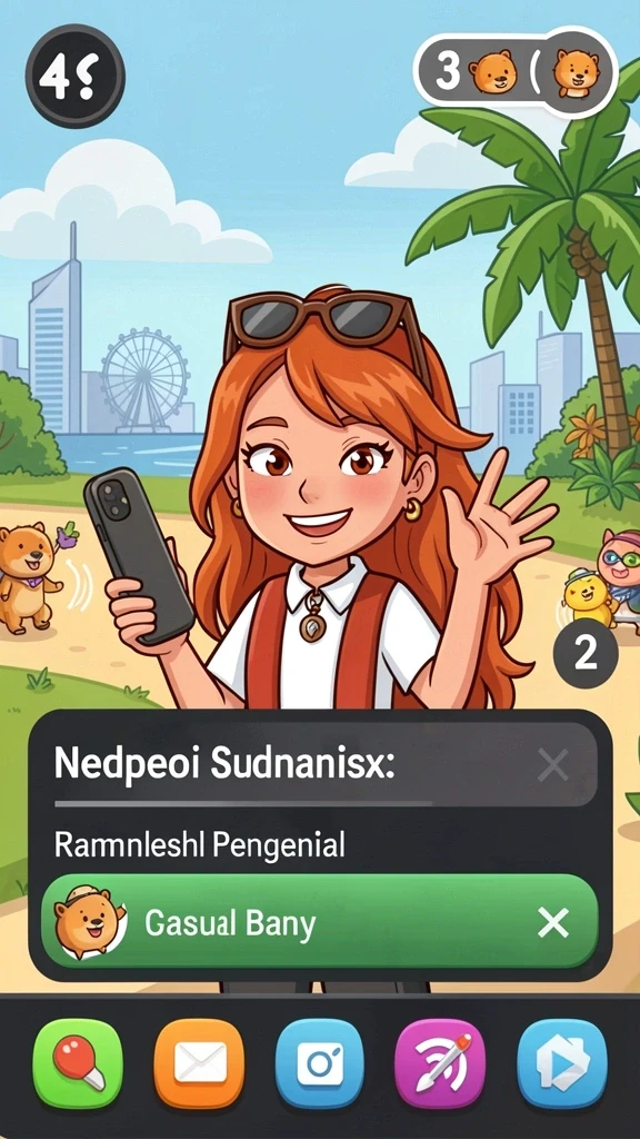 Tampilan antarmuka yang modern dan menarik.
