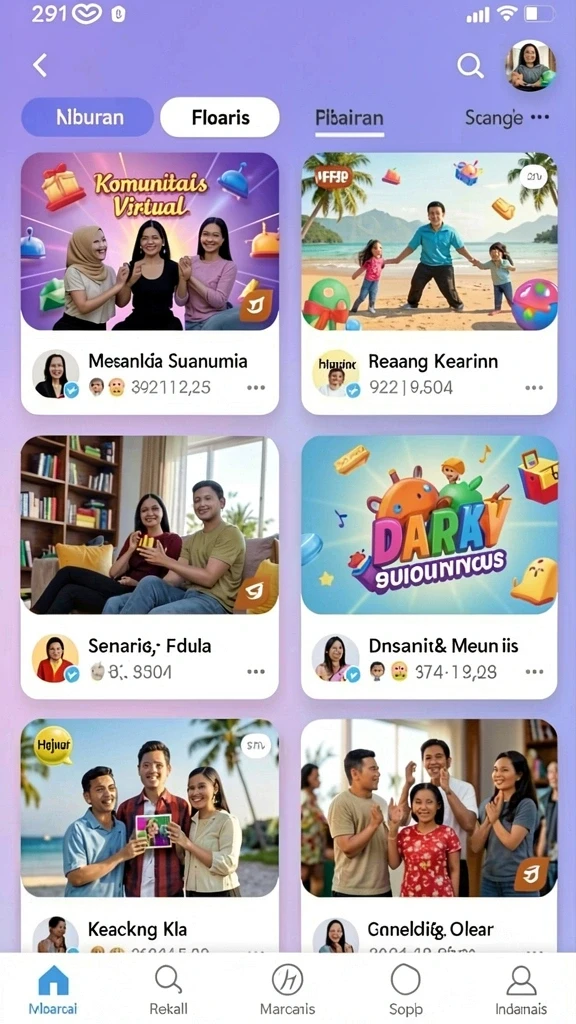 Fitur edukasi membantu pengguna memahami manajemen keuangan.