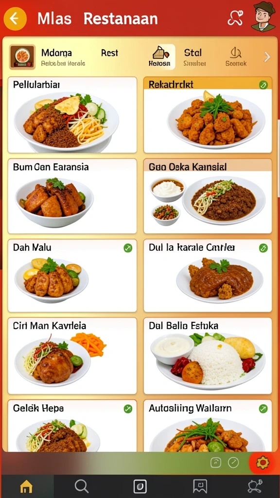 Tampilan antarmuka OPALTOGEL yang user-friendly.
