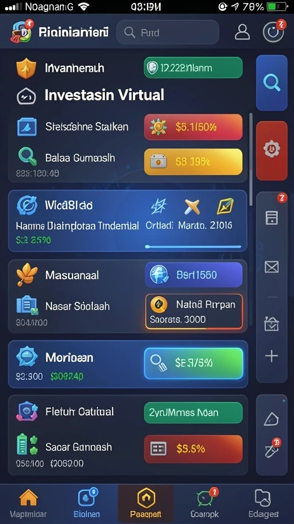Berbagai mode permainan yang bisa dipilih sesuai selera.