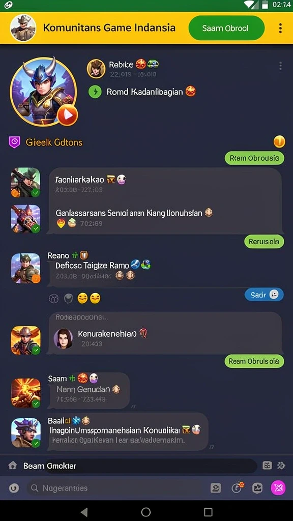 Tampilan antarmuka utama OVABET yang menarik.
