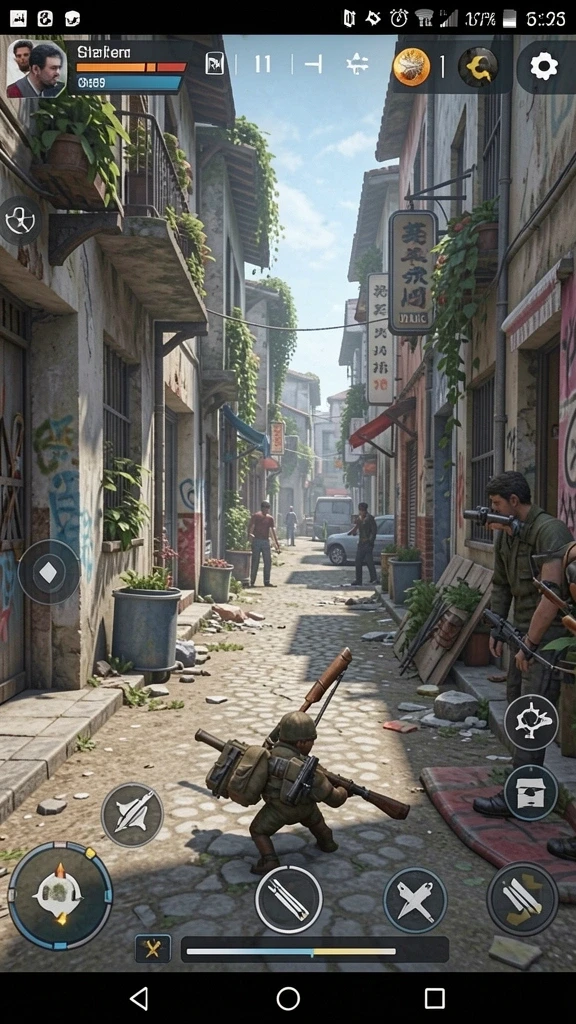 Menu utama QTGAME yang intuitif dan mudah digunakan.
