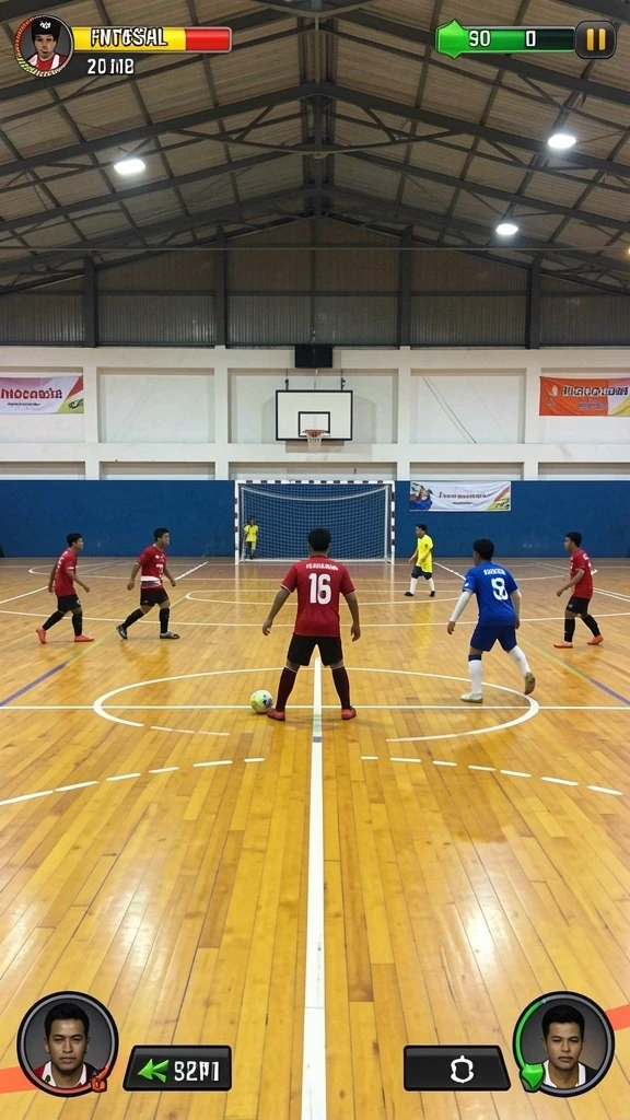 Tampilan awal aplikasi RAJACLUB yang menarik dan intuitif.