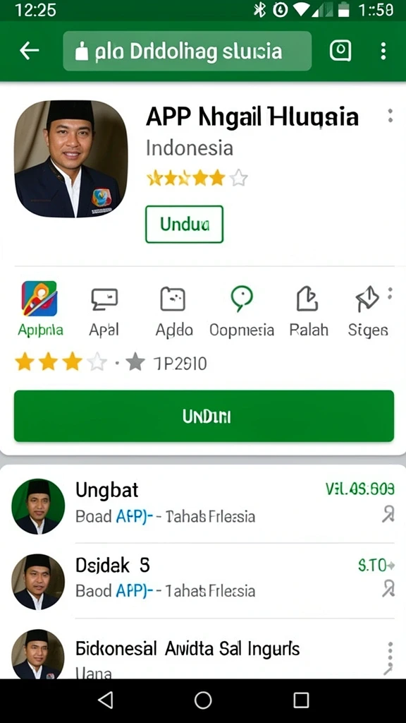 Tampilan antarmuka yang user-friendly.