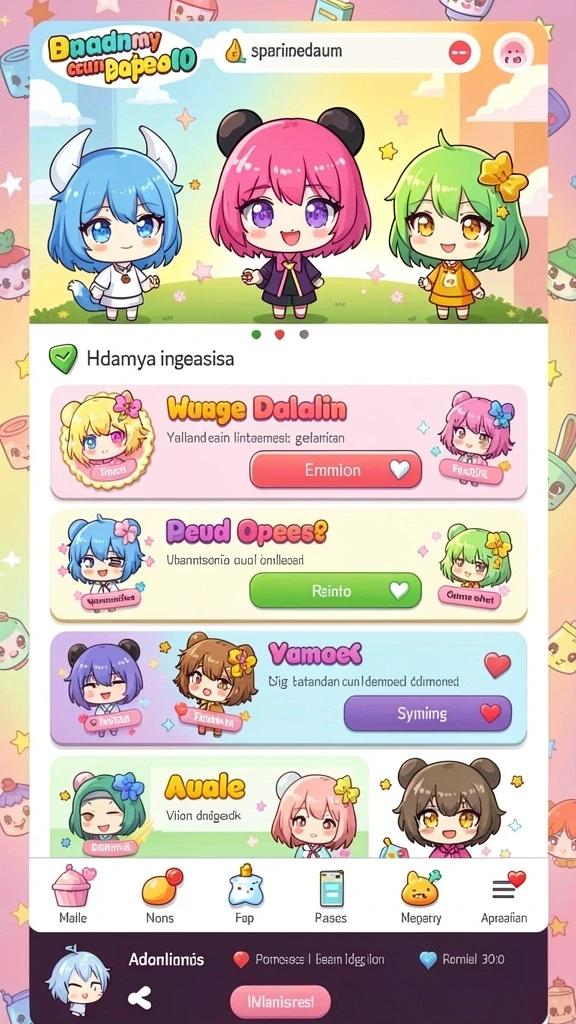 Keseruan bermain bersama teman secara online.
