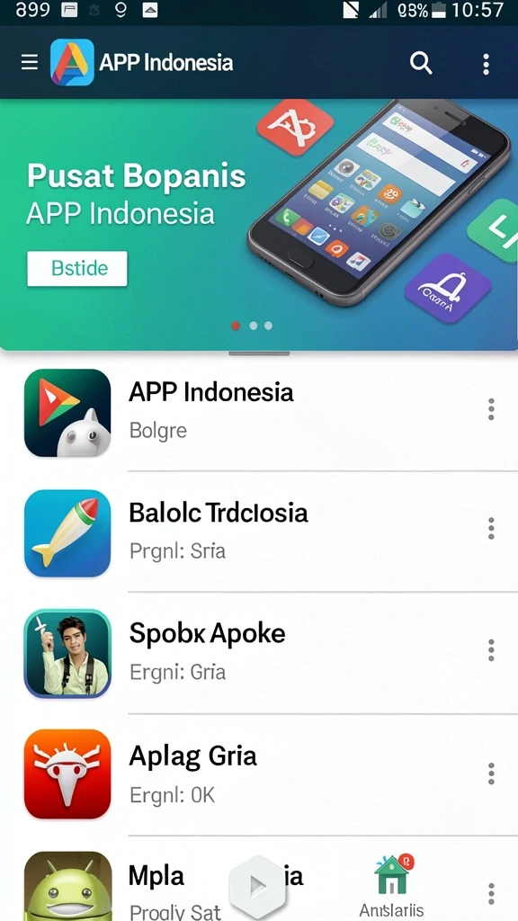 Tampilan antarmuka yang intuitif dan user-friendly.