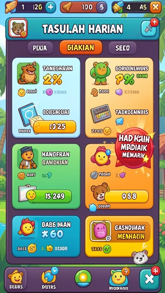 Tampilan antarmuka yang ramah pengguna.