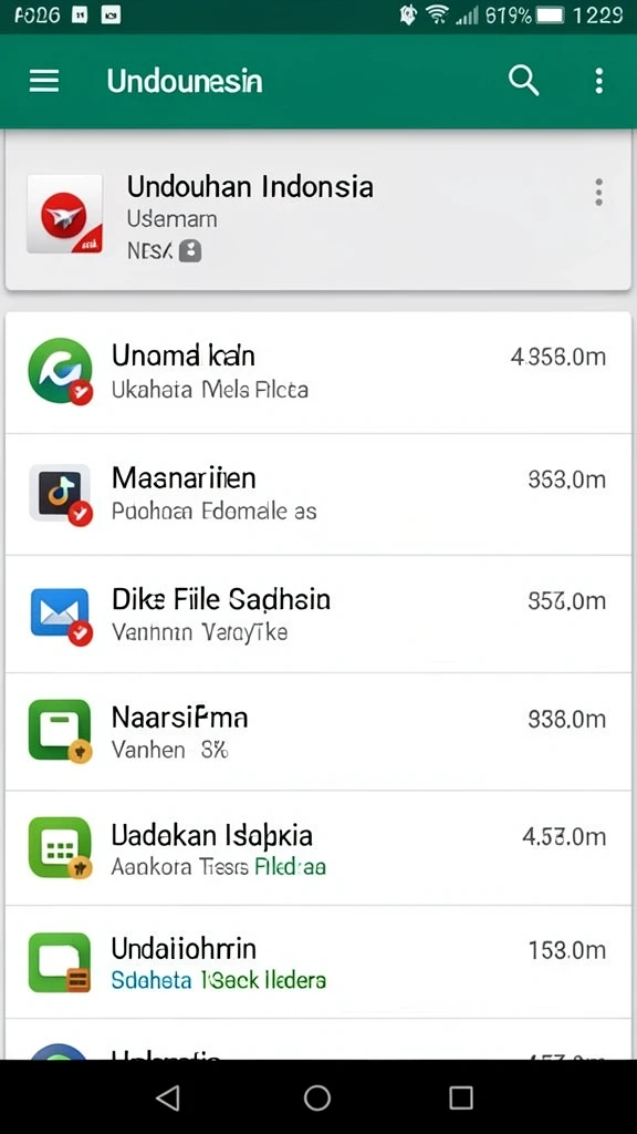 Tampilan antarmuka yang intuitif dan menarik.