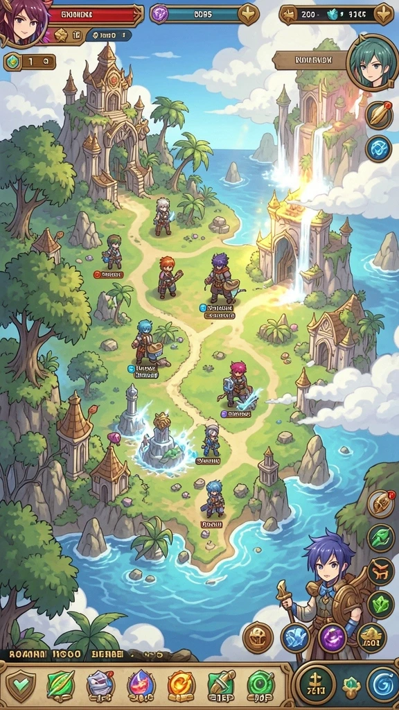 Fitur multiplayer yang memungkinkan bermain bersama teman.
