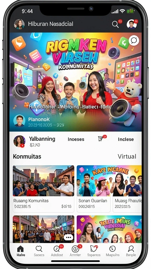 Tampilan antarmuka yang menarik dan mudah digunakan.