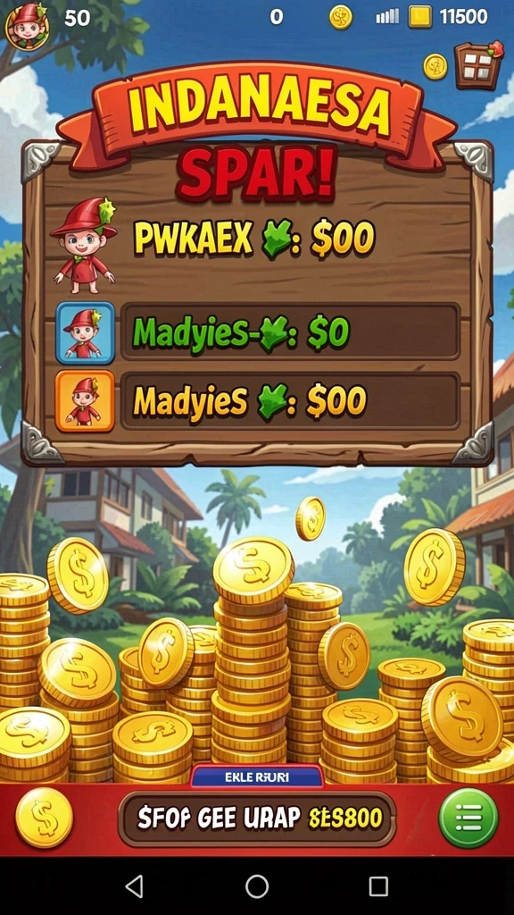 Mode permainan yang menantang dan seru.