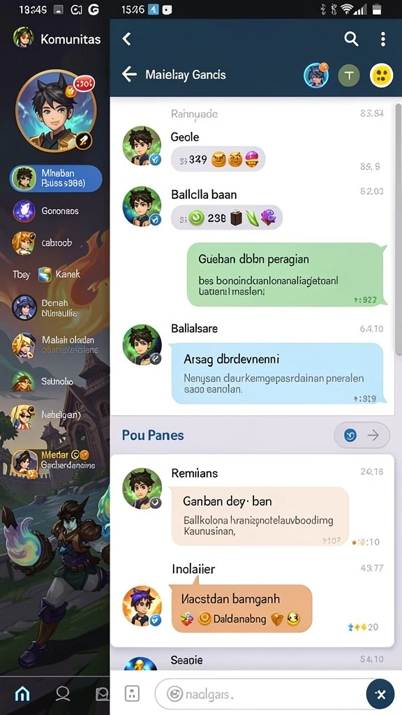 Tampilan antarmuka yang user-friendly dan menarik.